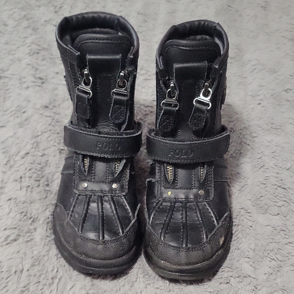 Polo by Ralph Lauren Kids Black Winter Boots